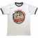 Rolling Stones - Some Girls Circle Ringer Wht T-Shirt Rolling Stones - Some Girls Circle Ringer Wht T-Shirt