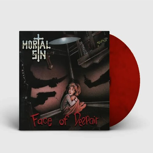 Mortal Sin - Face Of Despair (Dark Red Vinyl Lp)
