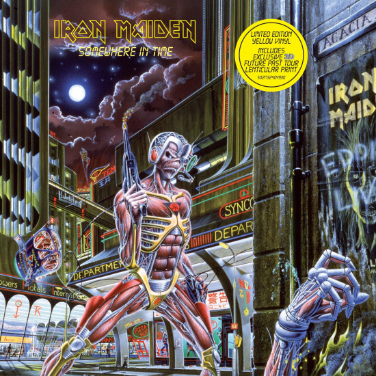 Iron Maiden - Somewhere In Time (Ltd Yellow Vinyl incl Tour Lenticular)