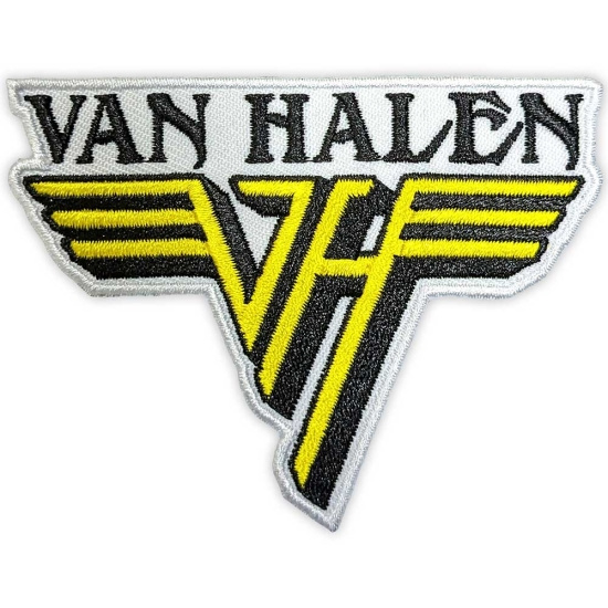 Van Halen - Patch Text & Logo (8,1 X 6,2 Cm)