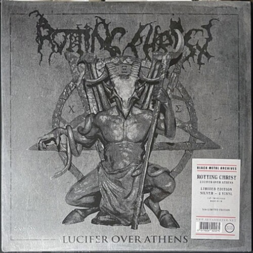 Rotting Christ - Lucifer Over Athens (4 Lp Silver Vi