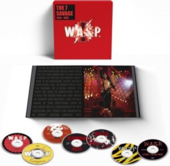 W.A.S.P. - 7 Savage: 1984-1992 (7 CD Box)
