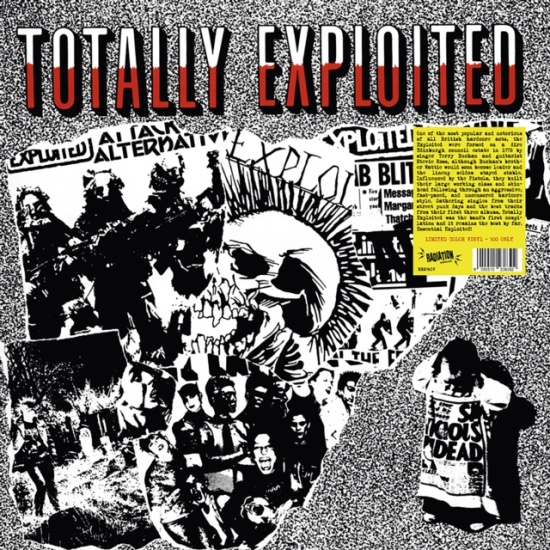 Exploited - Totally Exploited (Red Vinyl Lp)