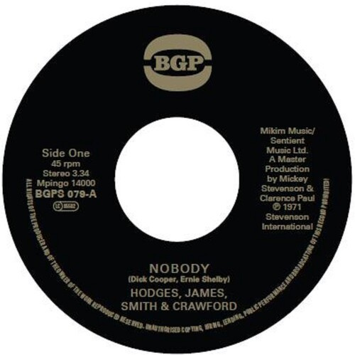Hodges James Smith & Crawford / H - Nobody / It Cracks Me Up