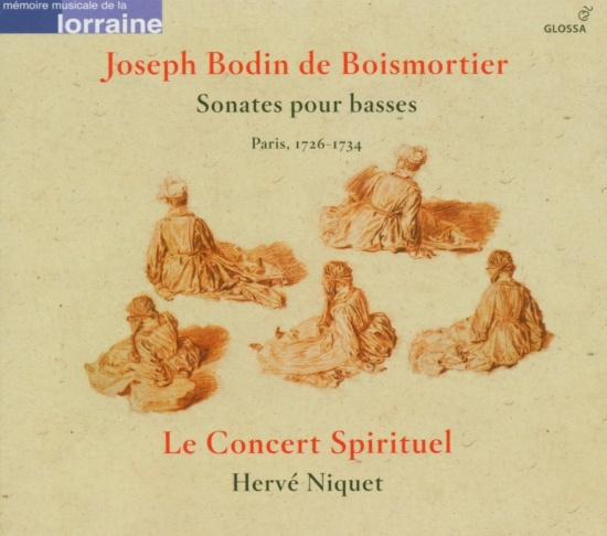 Boismortier Joseph Bodin De - Sonates Pour Basses