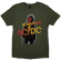 Ac/Dc - Powerage Uni Khaki T-Shirt (2XL) Ac/Dc - Powerage Uni Khaki T-Shirt (2XL)