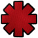 Red Hot Chili Peppers - Asterisk Cut-Out Woven Patch Red Hot Chili Peppers - Asterisk Cut-Out Woven Patch