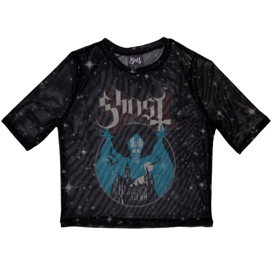 Ghost - Opus Lady Bl Mesh Crop Top