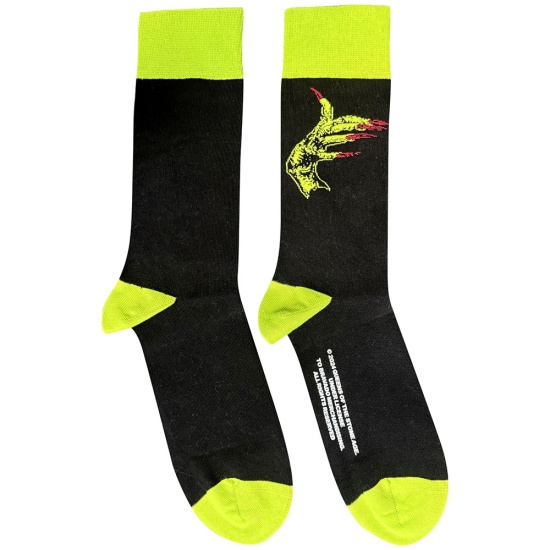 Queens Of The Stone Age - Green Hands Uni Bl Socks