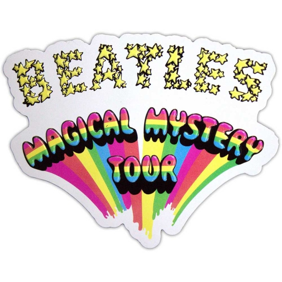 Beatles - Magical Mystery Tour Logo Embossed Magnet
