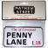 Rock Off - Penny Lane Liverpool Sign Embossed Magnet Rock Off - Penny Lane Liverpool Sign Embossed Magnet