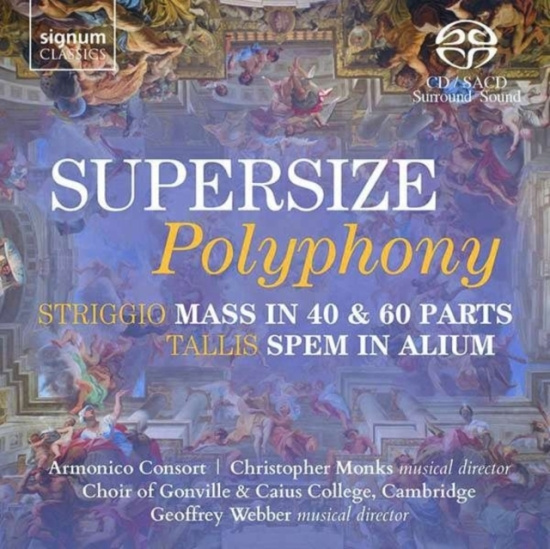 Adrian France Aimee Presswood Reb - Supersize Polyphony – Striggio: Mas