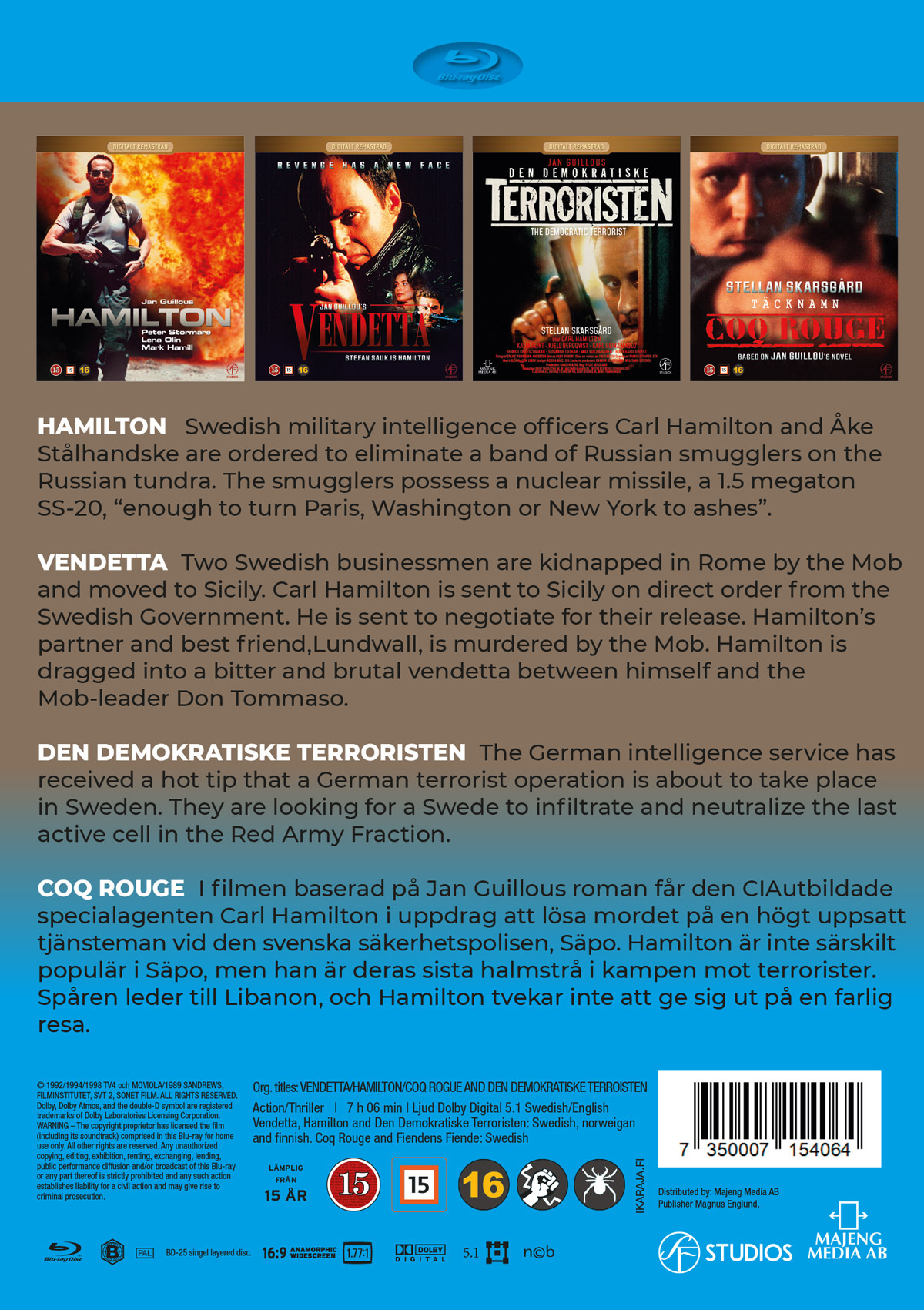 Movie - Fyrtal I Hamilton - Bd