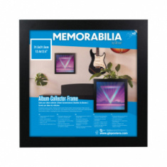 Vinyl Frame - Album & Vinyl Frame - Black  (31.5 X 31.5 cm) 