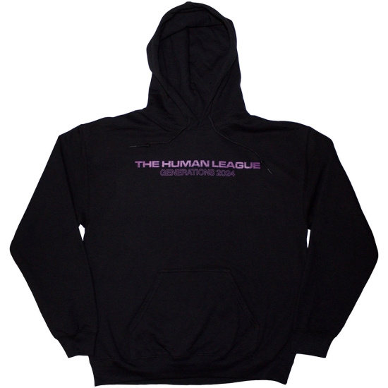 Human League - Generations Tour 24 Logo Uni Bl Hoodie