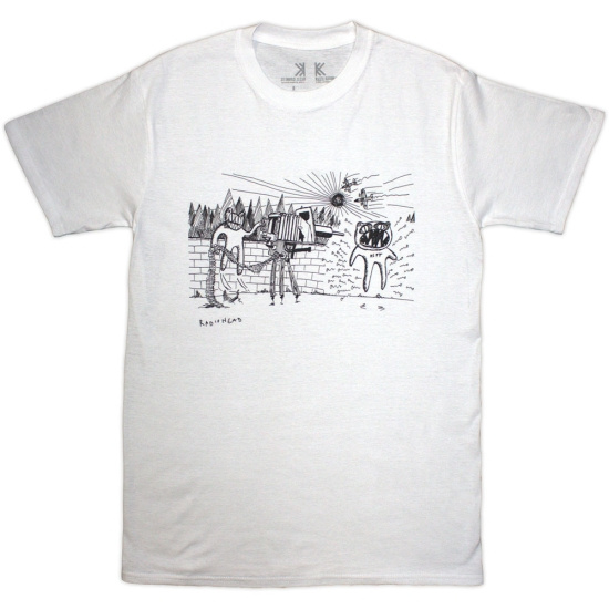 Radiohead - Radiohead Despot Uni Wht T-Shirt
