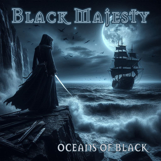 Black Majesty - Oceans Of Black (Blue Marbled Vinyl LP)