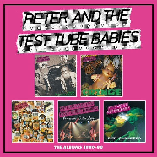 Peter & The Test Tube Babies - The Albums 1990-98 5Cd Clamshell Bo