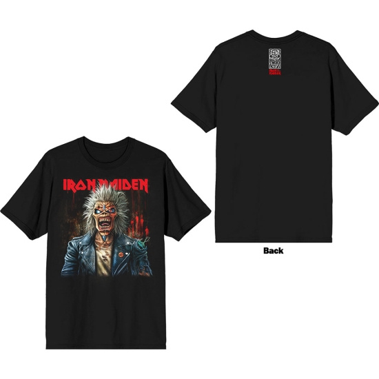 Iron Maiden - Est. 1975 Eddie Scream Portrait Uni Bl T-Shirt