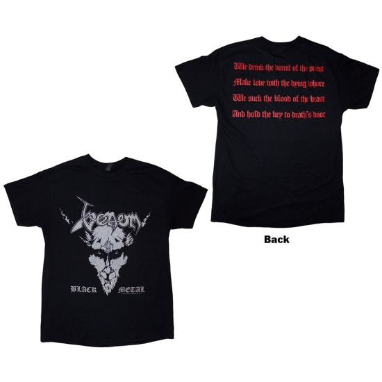 Venom - Black Metal Uni Bl T-Shirt