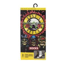 Guns N' Roses - Socks 3 Pack In Gift Box (One Size)