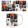 David Bowie - Albums Collage White Pod Mug David Bowie - Albums Collage White Pod Mug