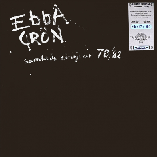 Ebba Grön - Samlade Singlar 78-82 (Ltd Numbered Green Transparent Vinyl LP)