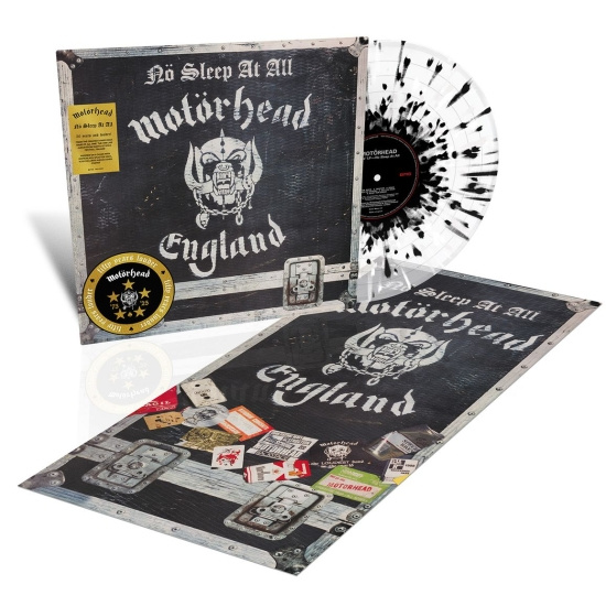 Motörhead - No Sleep At All (50th Anniversary Clear Splatter Vinyl)