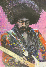 Jimi Hendrix - Fishwick 91,5 X 61 Cm