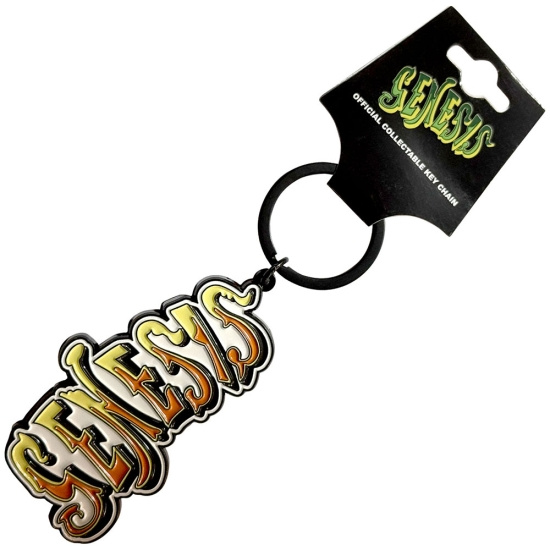 Genesis - Orange Classic Logo Keychain
