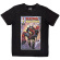 Marvel - Wolverine Carrying Deadpool Stone Wash Uni Bl T-Shirt Marvel - Wolverine Carrying Deadpool Stone Wash Uni Bl T-Shirt