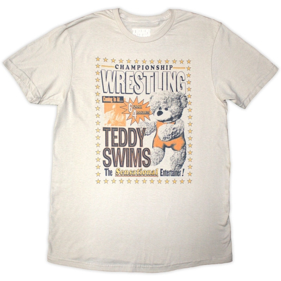 Teddy Swims - Wrestling Uni Sand T-Shirt