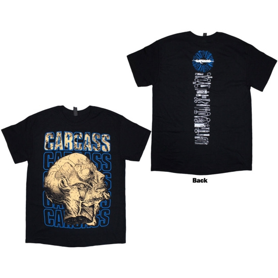Carcass - Necro Head Uni Bl T-Shirt