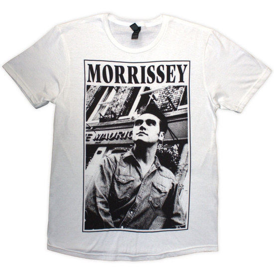 Morrissey - Maurice B&W Uni Wht T-Shirt