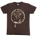Neil Young - Tour 76 Seal Uni Brown T-Shirt Neil Young - Tour 76 Seal Uni Brown T-Shirt