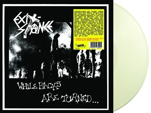 Exit-Stance - While Backs Are Turned (White Vinyl