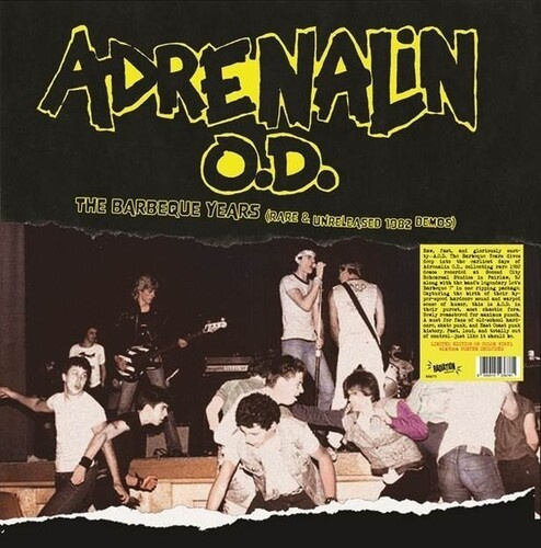 Adrenalin O.D. - Barbeque Years The (Orange Vinyl Lp)