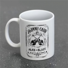 Johnny Cash - Guitars White Pod Mug
