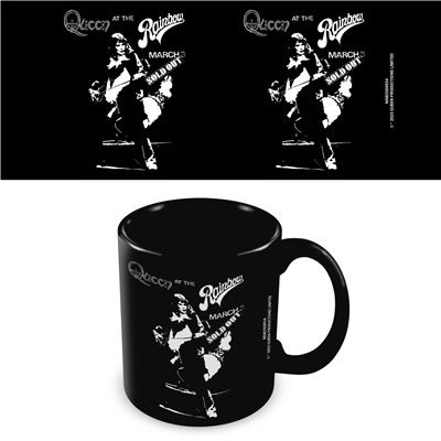 Queen - Rainbow Black Pod Mug