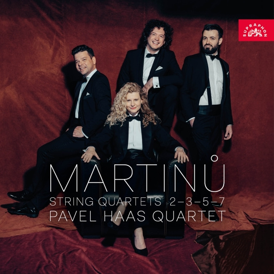 Bohuslav Martinu - String Quartets 2, 3, 5 & 7