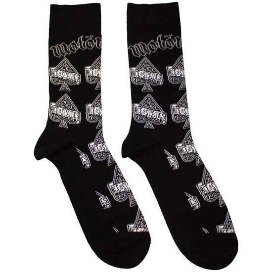 Motorhead - Ace Of Spades Repeat Uni Bl Socks (Eu 36-40)
