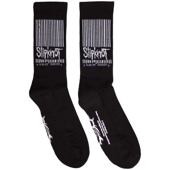 Slipknot - Barcode & Tribal S Uni Bl Socks (Eu 36-40)