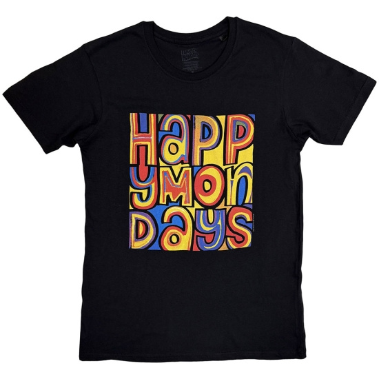 Happy Mondays - Greatest Hits Uni Bl T-Shirt