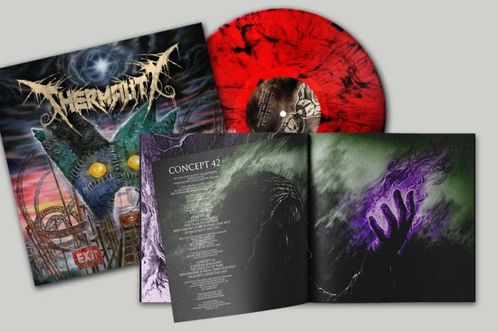 Thermality - Concept 42 (Red/Black Marble Vinyl LP + Booklet) - RSD Black Friday Edition