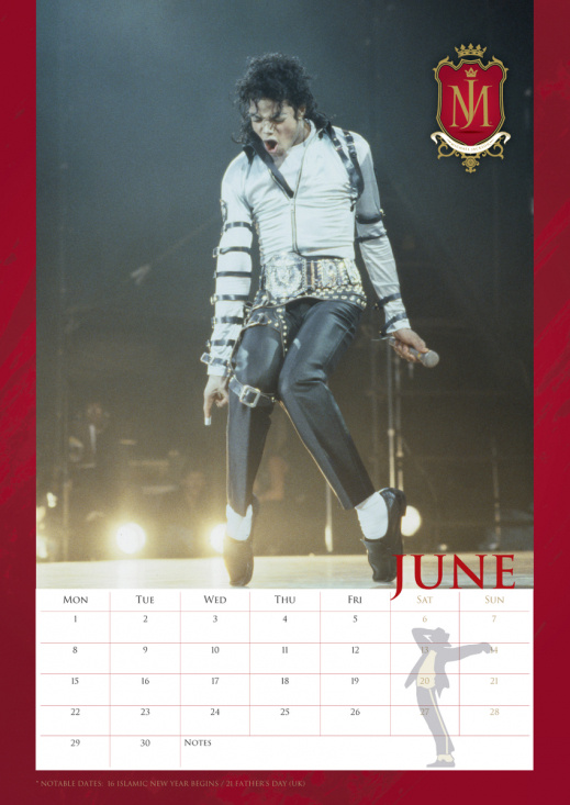Michael Jackson  - 2026 A3 Calendar