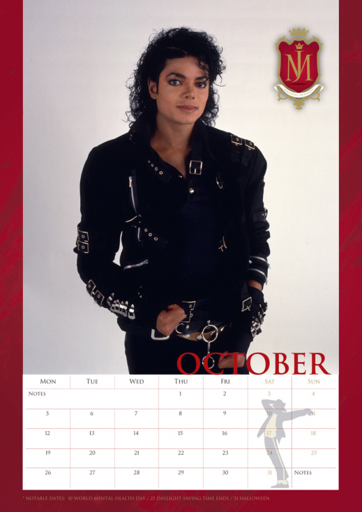Michael Jackson  - 2026 A3 Calendar