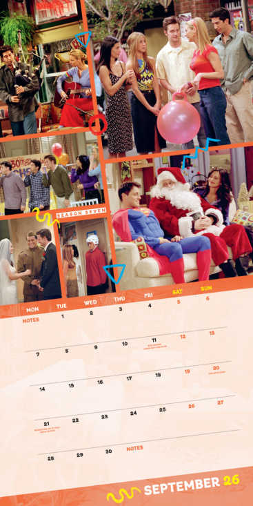 Friends  - 2026 Square Calendar