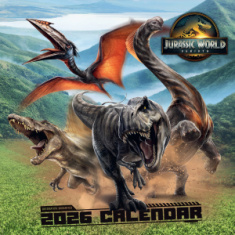 Jurassic World Rebirth Movie - 2026 Square Calendar