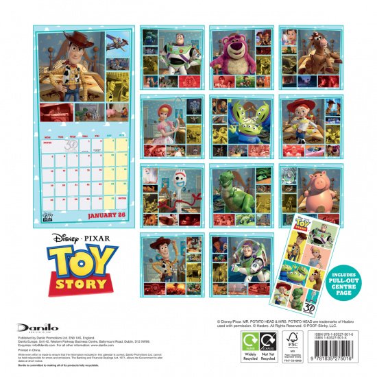 Toy Story  - 2026 Square Calendar