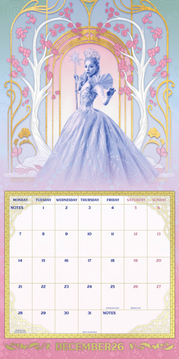 Wicked Movie - 2026 Square Calendar